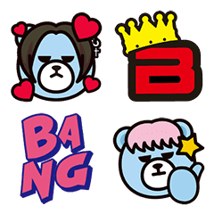 Krunk Bigbang 絵文字 Line絵文字 Line Store