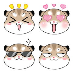 Pudding Hamster Emoji