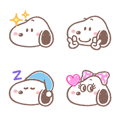 Lovely Snoopy Emoji Line Emoji Line Store