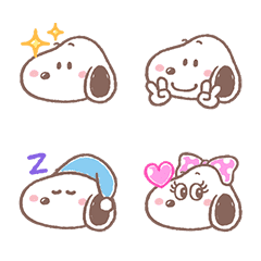 Lovely Snoopy Emoji