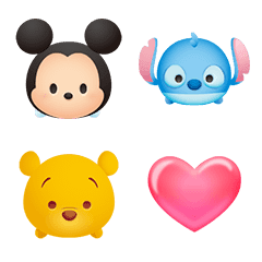 Disney Tsum Tsum อิโมจิตัวละครในใจคุณ