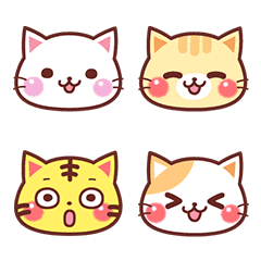 A lot of cats. – Emoji