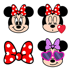 Minnie Mouse Emoji Line Emoji Line Store