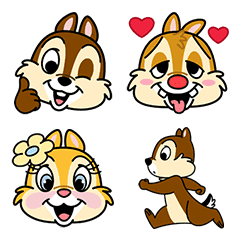 Chip N Dale Emoji Line Emoji Line Store