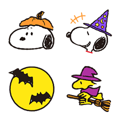 Snoopy Halloween Emoji