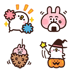 Emotikon Halloween Piske & Usagi