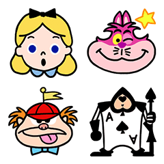 Alice in Wonderland Emoji