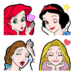 Emoticones Princesas Disney Line Emoticon Line Store