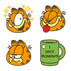 Emotikon Garfield