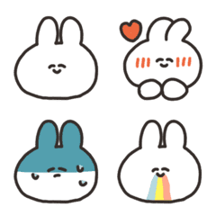 Emoji of rabbit