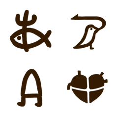 エジプト古代文字風