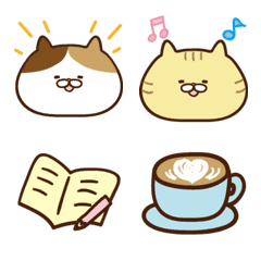 Emoji of various cats