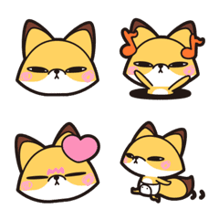 Sharp eyes fox Emoji