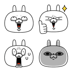 Rabbit expression is too rich (emoji)