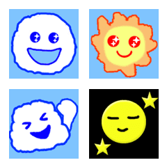 Blue Sky Emoji