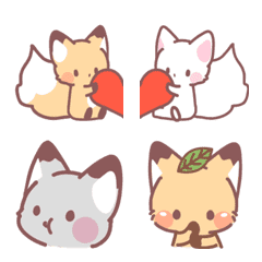 Foxes Emoji