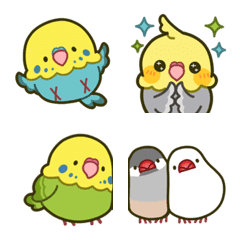 Cute Birds Emoji – LINE Emoji | LINE STORE