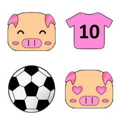 Football Pig Whoopee EMOJI