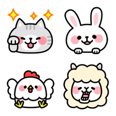 Cute Animal Emoji – LINE Emoji | LINE STORE