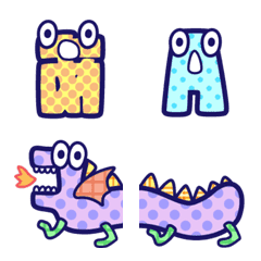 emoji monsters