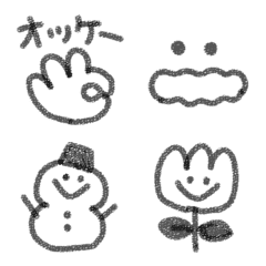 kawaii doodle emoji
