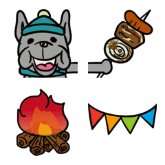 Frenchbulldog & Camp Emoji