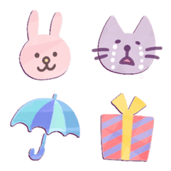 soft and colorful Emoji