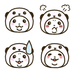 Panda In Panda Emoji Line Emoji Line Store