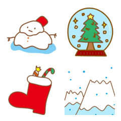 Emoji in Winter 