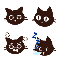 Natural design Sticker emoji design cat