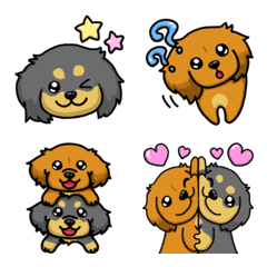 Lovely Dachshunds Emoji