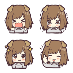 Dog girls Emoji