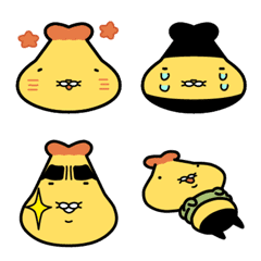 Tempura Ninja & Samurai Emoji