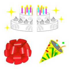 connecting emoji to celebrate