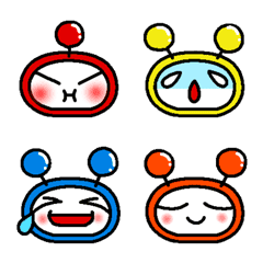 Colorful insect's emoji4!