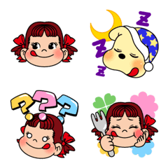 FUJIYA Milky Peko's Emoji