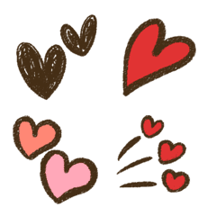 Handwritten style Emoji (love)