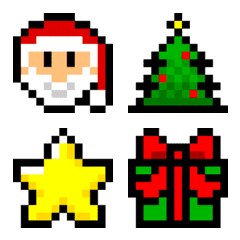 Pixel Emoji (Christmas)
