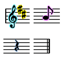 Musical Score Emoji
