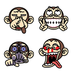 Funny Monkey Emoji