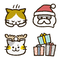Cute cat 'Cyanpachi'. -winter's Emoji-