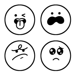 Monotone emoji