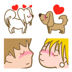 Kiss Kiss Kiss Line Emoji Line Store