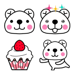 Emoji of little bear