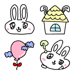 The losing heart Rabbit(Emoji)