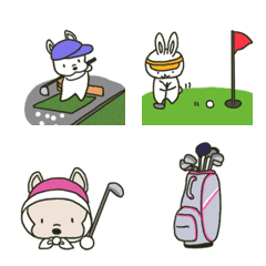 animal golf Emoji