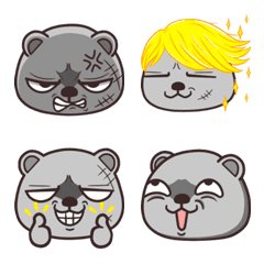 gangster bear-Adi Emoji