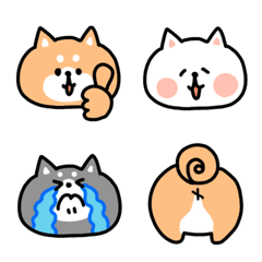ゆる柴犬絵文字2 Line絵文字 Line Store ゆる柴犬絵文字2 Line絵文字 Line Store