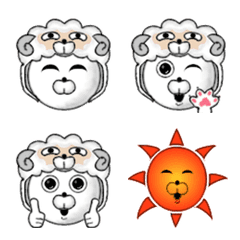 Costume Cat's Emoji -Sheep's Costume-