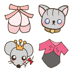 chibi-ballerina Emoji
